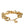 Dolce & Gabbana Gold Tone Brass Maxi Chain Lobster Clasp Logo Bracelet