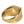 Dolce & Gabbana Gold Plated 925 Silver Clear Crystal Ring