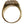 Dolce & Gabbana Gold Plated 925 Silver Clear Crystal Ring