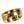 Dolce & Gabbana Gold Plated 925 Silver Clear Crystal Ring