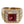 Dolce & Gabbana Gold Plated 925 Silver Red Crystal Ring