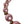 Dolce & Gabbana Pink Maxi Faux Pearl Beads Crystals Gold Chain Necklace