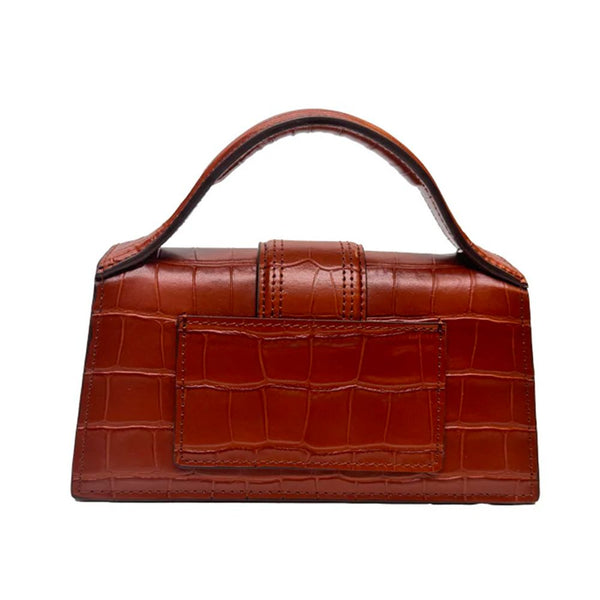 Jacquemus Brown Leather Crossbody Bag