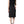 Dolce & Gabbana Black Cotton Sheath Knee Length Dress