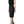 Dolce & Gabbana Black Cotton Sheath Knee Length Dress