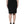 GF Ferre Black Straight Pencil Cut Knee Length Skirt