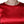 Dolce & Gabbana Red Satin Lace Trim Round Neck Blouse Top