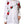 Dolce & Gabbana White Cotton Flower Applique Dress Shirt Top