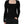 Dolce & Gabbana Black Long Sleeves Blouse Square Neck Top