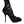 Dolce & Gabbana Black Lace Stretch Heels Mid Calf Boot Shoes
