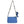 Michael Kors Jet Set Signature PVC Crossbody Tech Attachment Bag Purse Blue