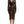 Dolce & Gabbana Brown Leopard Print Bodycon V-neck Midi Dress