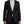 Dolce & Gabbana Black Stripe MARTINI Single Breasted Coat Blazer