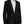Dolce & Gabbana Black Wool Notch SingleBreasted Coat Blazer