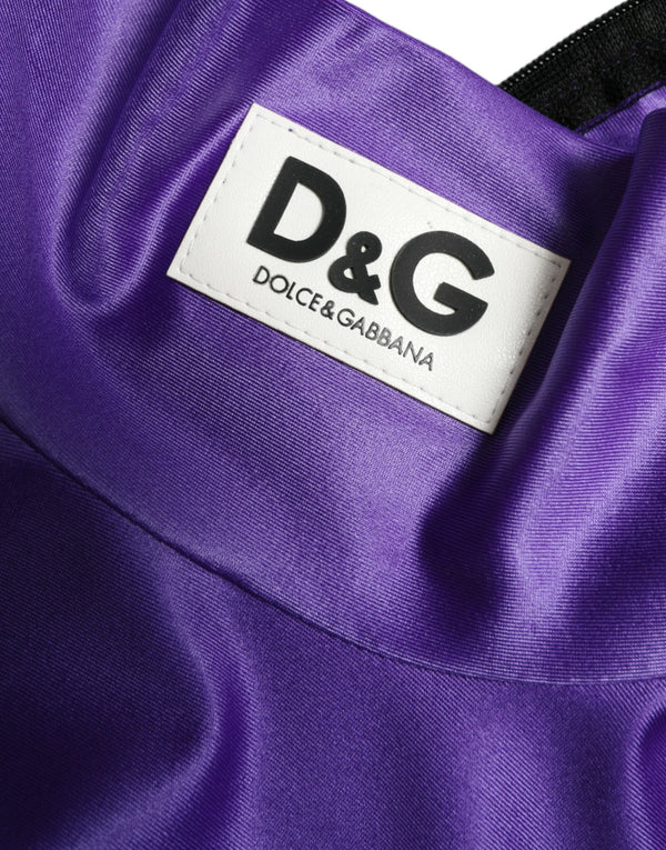 Dolce & Gabbana Elegant Long Sleeve Zip-Back Top