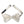 Dolce & Gabbana Off White Silk Adjustable Neck Men Bow Tie