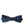 Dolce & Gabbana Black Blue Brocade Adjustable Neck Men Bow Tie