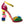 Dolce & Gabbana Multicolor Leather Heels Sandals Shoes