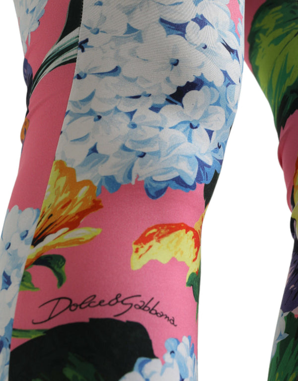 Dolce & Gabbana Exquisite Floral High Waist Leggings