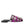 Dolce & Gabbana Fuchsia Sequin Logo Slides Sandals Shoes