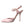 Dolce & Gabbana Pink Leather Ankle Strap Heels Pumps Shoes