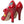 Dolce & Gabbana Red Leather Embellished Mary Jane Pumps Heels Shoes