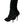 Dolce & Gabbana Black Stiletto Heels Mid Calf Boots Shoes