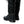 Dolce & Gabbana Sleek Black Shearling Mid Calf Boots