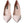 Dolce & Gabbana Light Pink Leather Bellucci Heels Pumps Shoes