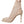 Dolce & Gabbana Beige Stretch Taormina Lace Boots Shoes