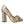 Dolce & Gabbana Gold Jacquard Crystals Heels Pumps Shoes