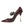 Dolce & Gabbana Bordeaux Leather Crystal Pumps Shoes