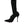 Dolce & Gabbana Black Stiletto Heels Mid Calf Boots Shoes