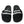 Dolce & Gabbana Black Neoprene Slides Flats Beachwear Shoes