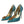 Dolce & Gabbana Blue Gold Leather Crystals Heels Pumps Shoes
