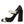 Dolce & Gabbana Black Brocade Mary Janes Crystal Pumps Shoes