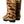 Dolce & Gabbana Brown Tiger Fur Leather Mid Calf Boots Shoes