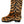 Dolce & Gabbana Brown Tiger Fur Leather Mid Calf Boots Shoes