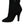 Dolce & Gabbana Black Suede Leather Ankle Heels Boots Shoes