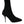 Dolce & Gabbana Black Suede Leather Ankle Heels Boots Shoes