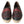 Dolce & Gabbana mustat Bordeaux Buffalon nahkaiset Espadrille-kengät