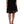 Dolce & Gabbana Black Nylon Lace Trim High Waist A-line Skirt