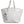 Brunello Cucinelli White Leather Logo Shoulder Strap Shopping Tote Bag