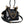 Dolce & Gabbana Black Calfskin Leather SICILY Chain Strap Crossbody Bag