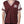 Dolce & Gabbana Maroon Stripes Cotton Logo V-neck T-shirt