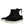 Alexander McQueen Black White Neoprene Takeshi Mid Calf Boots Shoes