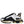 Dolce & Gabbana White Gold Black Leather SUPER KING Sneakers Shoes
