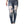 Dolce & Gabbana Blue Cotton Stretch Tattered Skinny Jeans