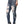 Dolce & Gabbana Blue Cotton Stretch Tattered Skinny Jeans