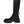 Dolce & Gabbana Black White Polyester Socks High Boots Shoes